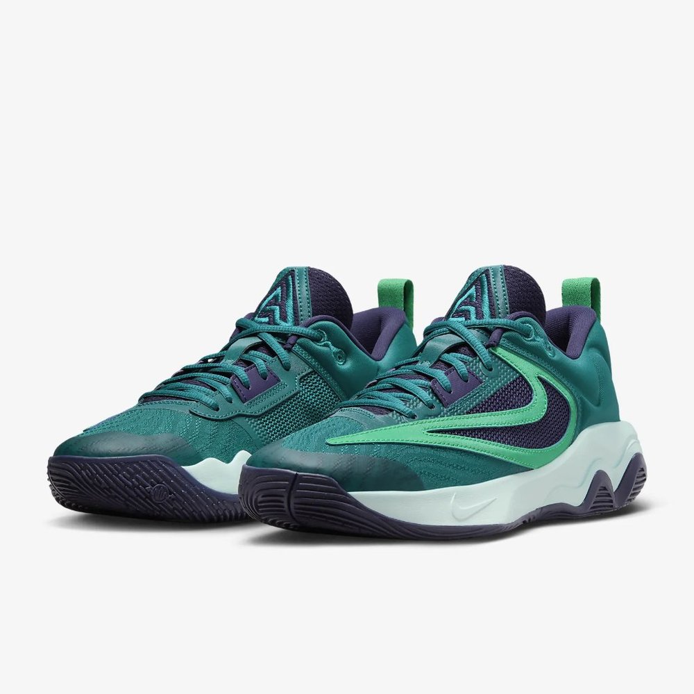 (BRAND NEW) Giannis Immortality 3 Basketball Shoes; Teal/Purple/Jade/Green; Sz.9